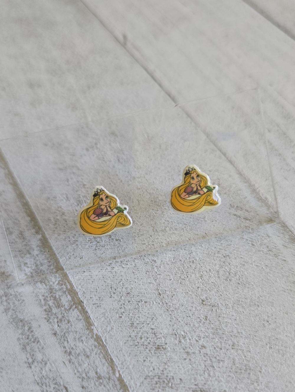 Disney Pixar Epoxy Studs - Tangled Rapunzel
